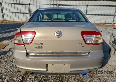 2006 Mercury Milan из США, поврежденный, VIN 3MEHM07136R602291